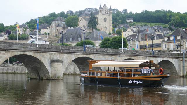 Gabarre Le Vézère - Terrasson-Lavilledieu